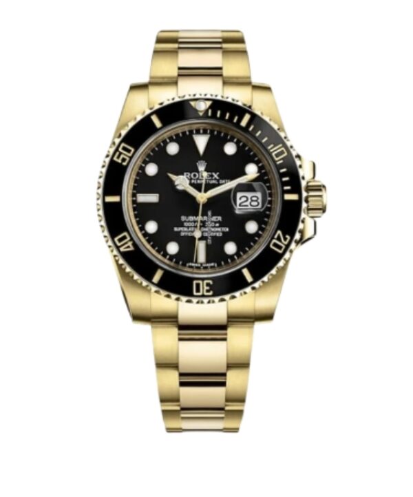 롤렉스 서브마리너 41mm Date 126618LN Full Yellow Gold Black Dial[CLEAN]