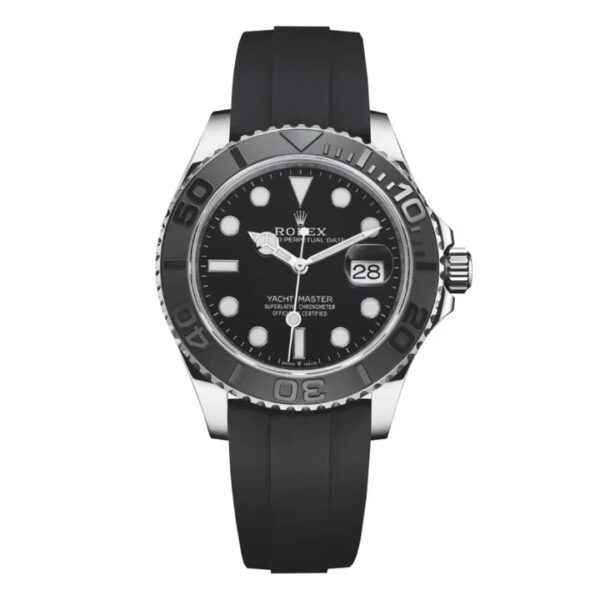 롤렉스 요트마스터 42mm Counterweight 226659 White Gold Rubber Strap Black Dial[ARF]