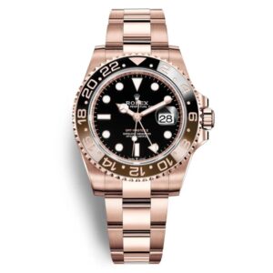 롤렉스 GMT마스터2 40mm Rootbeer 126715CHNR-0001 Full Rose Gold Black Dial[CLEAN]