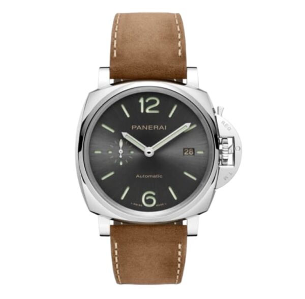 파네라이 루미노르 Due 42mm PAM00904 Steel Leather Strap Grey Dial[VS]