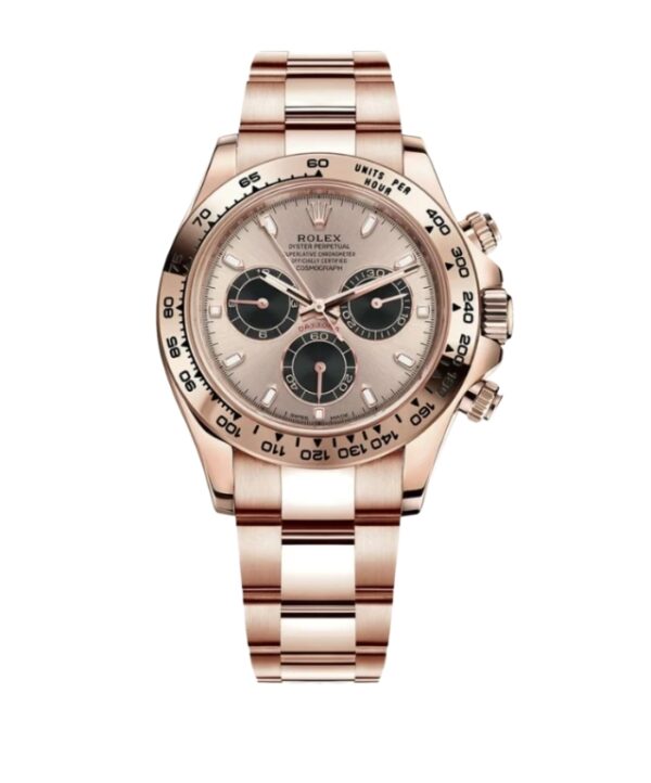 롤렉스 데이토나 40mm 116505-0003 Full Rose Gold Black Eye Pink Dial[CLEAN]