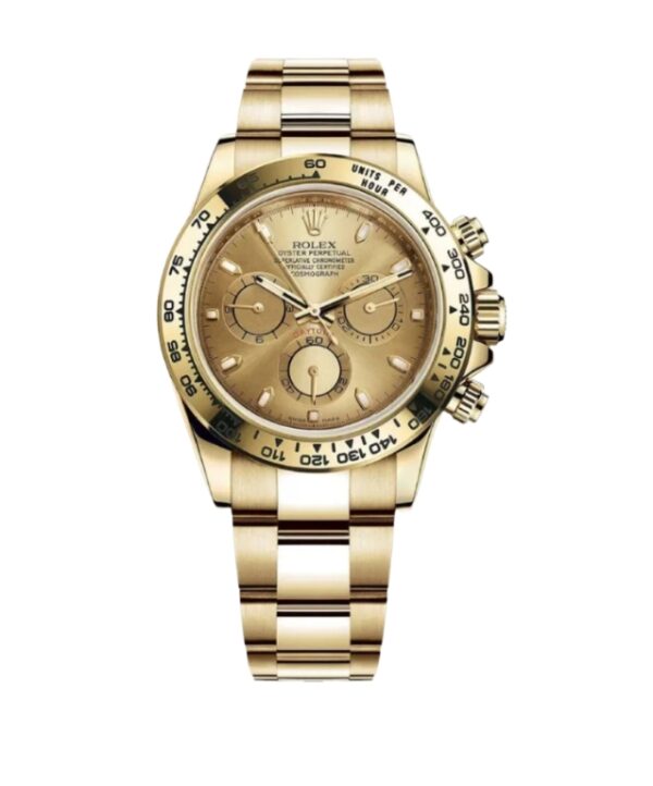롤렉스 데이토나 40mm 116508-0003 Full Gold, Champagne Dial[CLEAN]