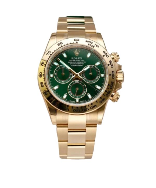 롤렉스 데이토나 40mm 116508-0013 Full Gold Green dial[CLEAN]