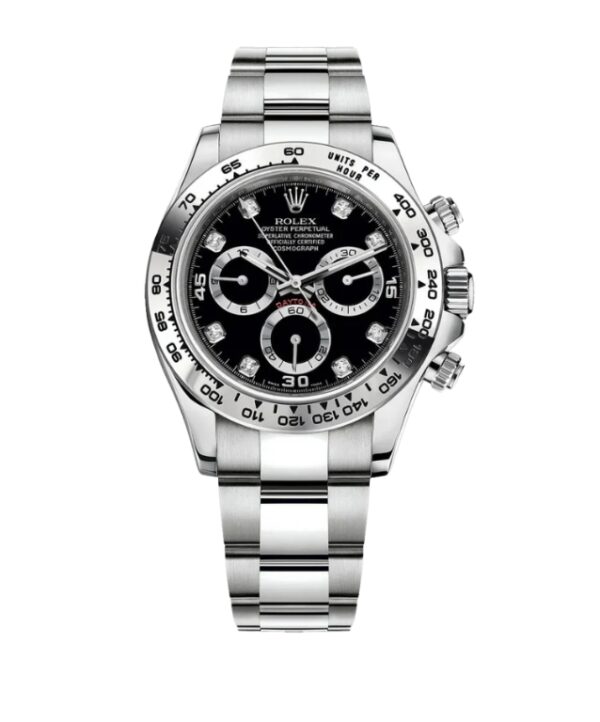롤렉스 데이토나 40mm 116509 Full White Gold Diamond Mop Black Dial[CLEAN]