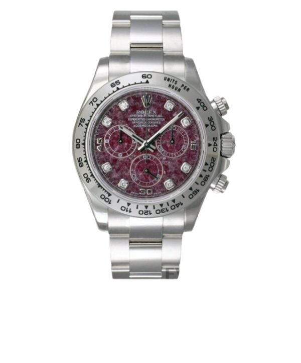 롤렉스 데이토나 40mm 116509G Full White Gold Diamond Red Dial[CLEAN]