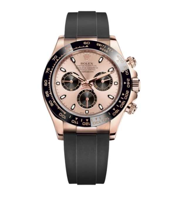 롤렉스 데이토나 40mm 116515LN-0018 Rose Gold Rubber Strap Pink Dial[CLEAN]