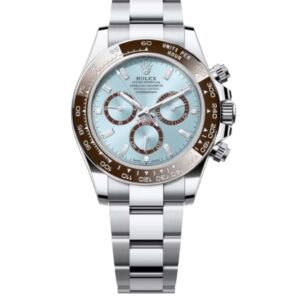 롤렉스 데이토나 40mm 126506-0002  Full Platinum Ice Blue Diamond Baguette Dial[VS]