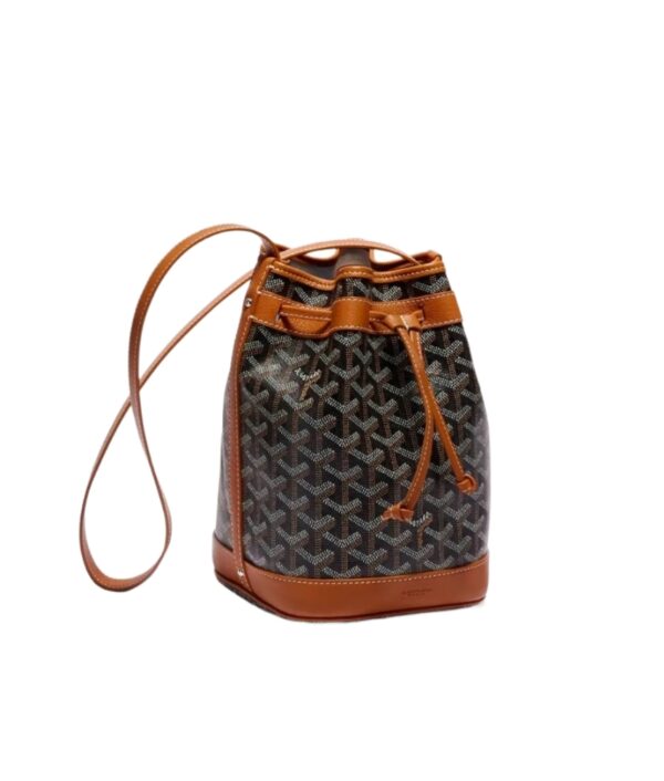 고야드[goyard/리미티드]쁘띠 플로 버킷 백(블랙탄)