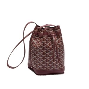 고야드[goyard/리미티드]쁘띠 플로 버킷 백(버건디)