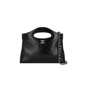 샤넬[chanel/팬더샵]31백 나노 CC 체인 백(블랙/금장/카프스킨)