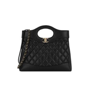 샤넬[chanel/팬더샵]31백 미니 CC 체인 백(블랙/금장/카프스킨)