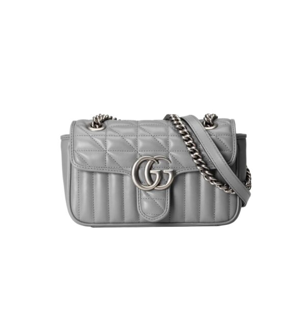 구찌[gucci/OC]GG 마몽 미니 숄더백(그레이)