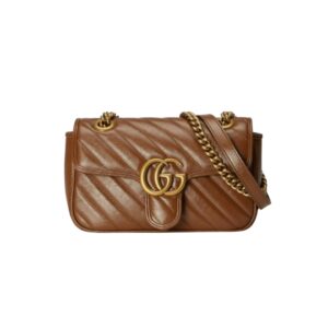 구찌[gucci/OC]GG 마몽 미니 숄더백(브라운)