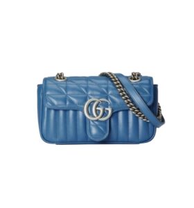 구찌[gucci/OC]GG 마몽 미니 숄더백(블루)