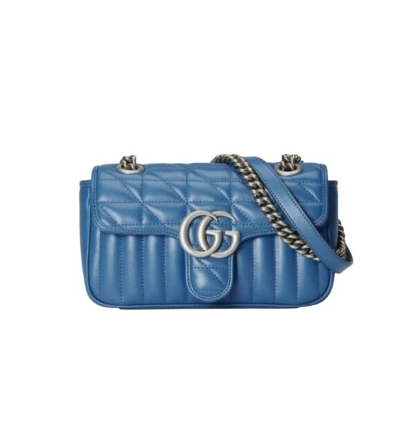 구찌[gucci/OC]GG 마몽 미니 숄더백(블루)