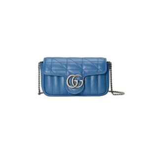 구찌[gucci/OC]GG 마몽 수퍼 미니백(블루)