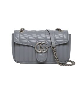 구찌[gucci/콜라샵]GG 마몽 스몰 숄더백(그레이)