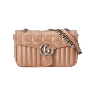 구찌[gucci/콜라샵]GG 마몽 스몰 숄더백(로즈 베이지)