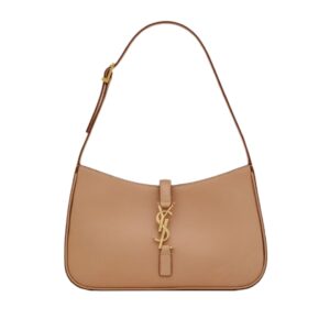 생로랑[ysl]LE 5 A 7 호보 백(브라운 골드)