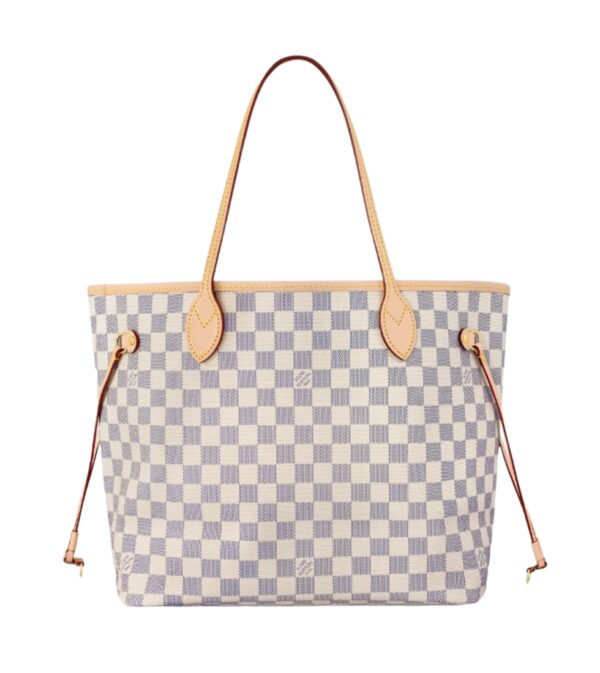 루이비통[louis vuitton/OC]네버풀 MM 다미에 아주르(로즈 베이지)