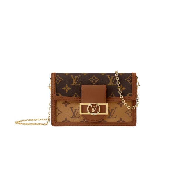 루이비통[louis vuitton/OC]도핀 체인 윌릿(모노그램/리버스)