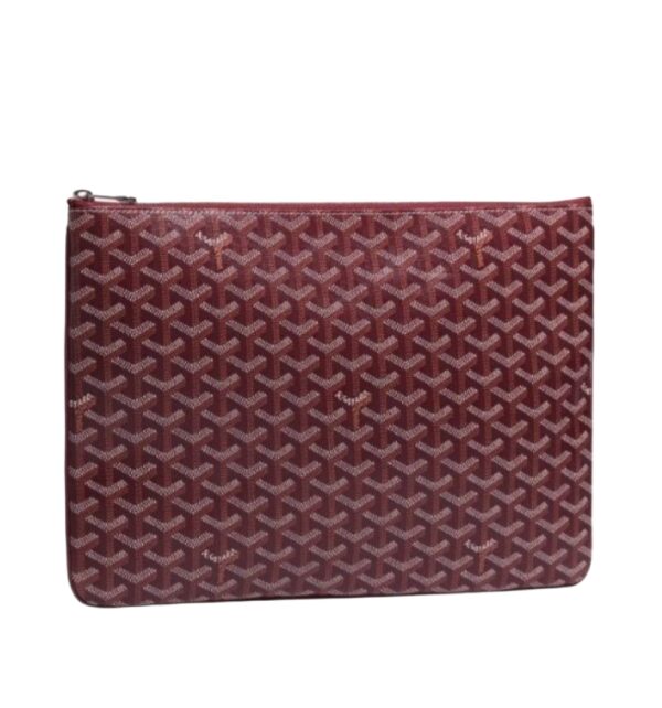 고야드[goyard/리미티드]세나 클러치 백 GM(버건디)