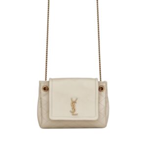 생로랑[ysl]노리타 미니 플랩 백(블랑 빈티지)