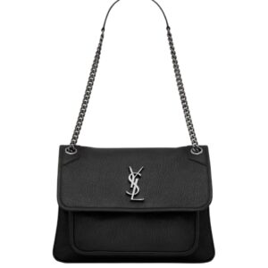 생로랑[ysl]니키 미디엄백(블랙)