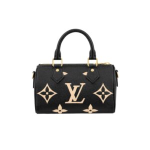 루이비통[louis vuitton/듀티프리]나노 스피디 앙프렝뜨(블랙/베이지)
