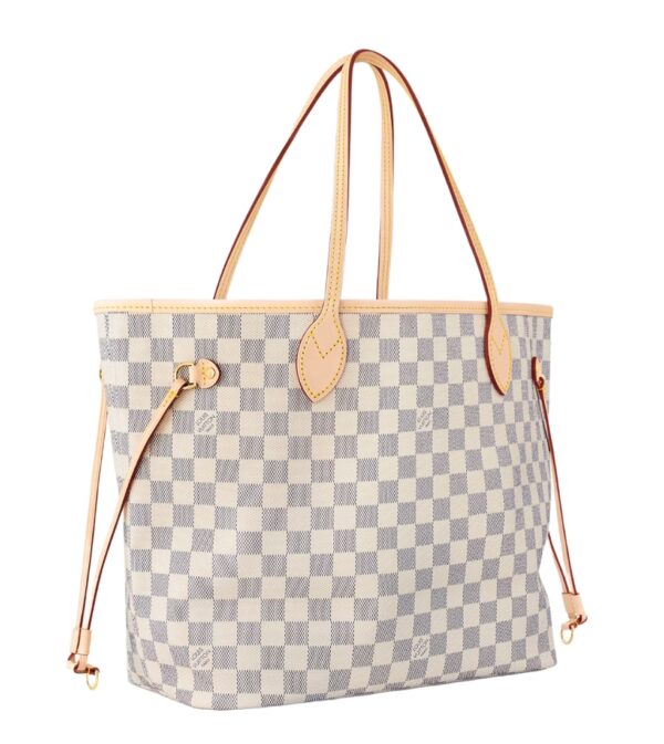 루이비통[louis vuitton/듀티프리]네버풀 MM 다미에 아주르(로즈 베이지)