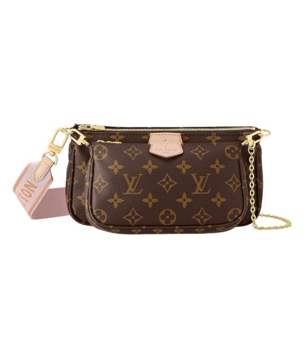 루이비통[louis vuitton/듀티프리]멀티 포쉐트 악세수아 모노그램(로즈 클레르)