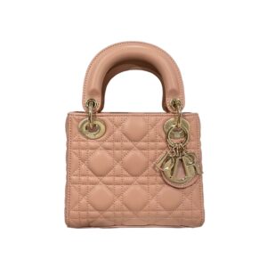 디올[dior/여왕]레이디 디올 미니 백(블러쉬/까나쥬/램스킨)