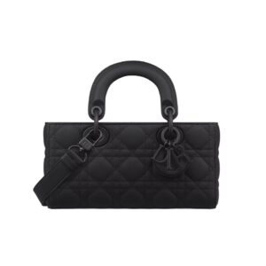 디올[dior/여왕]레이디 디조이 스몰 백(울트라 매트 블랙/까나쥬/램스킨)