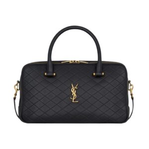 생로랑[ysl]리아 더플백(블랙/금장)