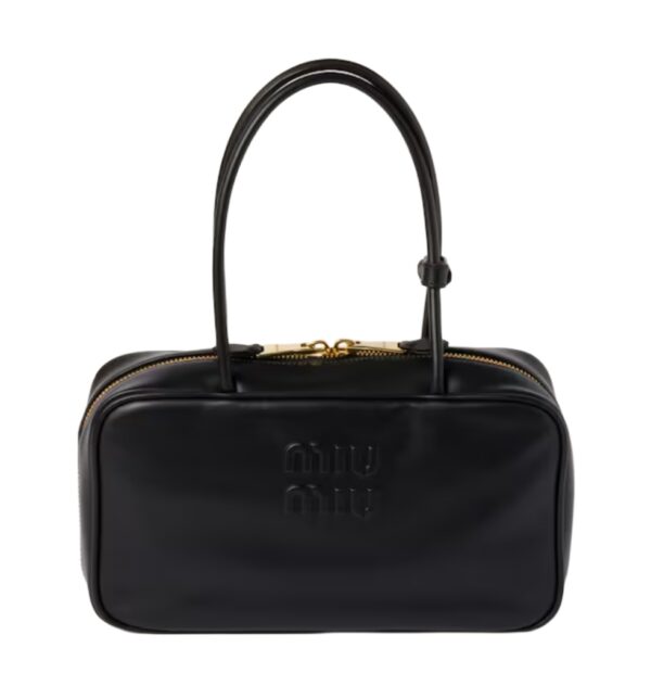 [miumiu]보 탑 핸들 백 미디엄(블랙)