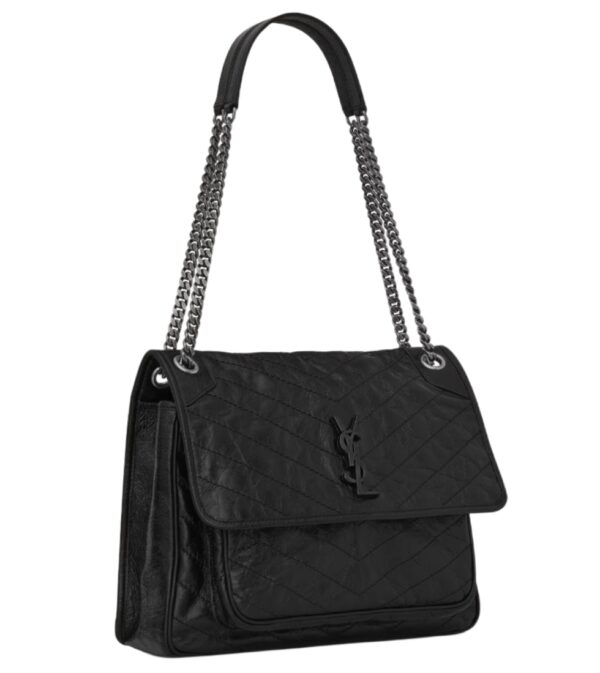 생로랑[ysl]빈티지 니키 라지(블랙)