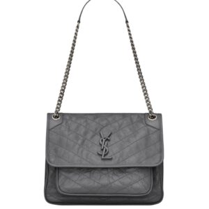 생로랑[ysl]빈티지 니키 미디엄(그레이)