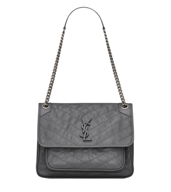 생로랑[ysl]빈티지 니키 미디엄(그레이)