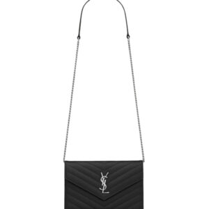생로랑[ysl]엔벨로프 체인 WOC(블랙/은장)