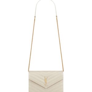 생로랑[ysl]엔벨로프 체인 WOC(크리마 소프트/금장)