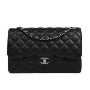 샤넬[chanel/팬더샵]클래식 플랩 백 점보(블랙/은장/캐비어)