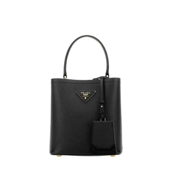 프라다[prada/블랙프라임]파니에 사피아노 스몰 백(블랙)