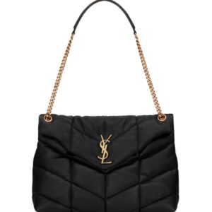 생로랑[ysl]푸퍼 미디엄(블랙/금장)