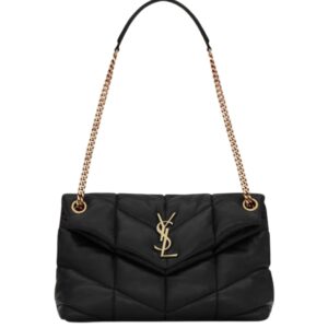 생로랑[ysl]푸퍼 스몰(블랙/금장)