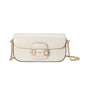 구찌[gucci/OC]홀스빗 1955 체인 스몰 숄더백(화이트)